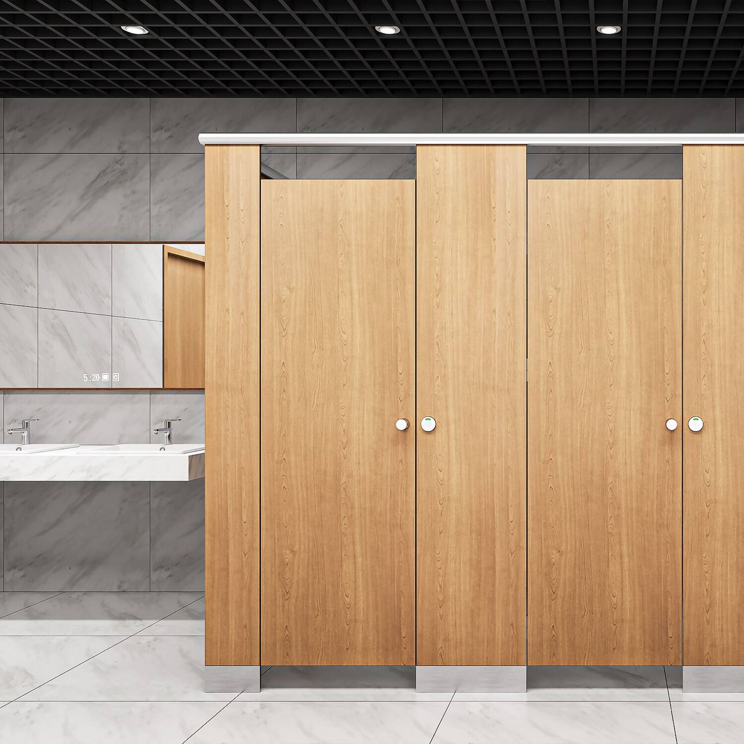 Hygienic HPL Cubicle for Medical Institutions & Clinics, Moisture-Proof ...