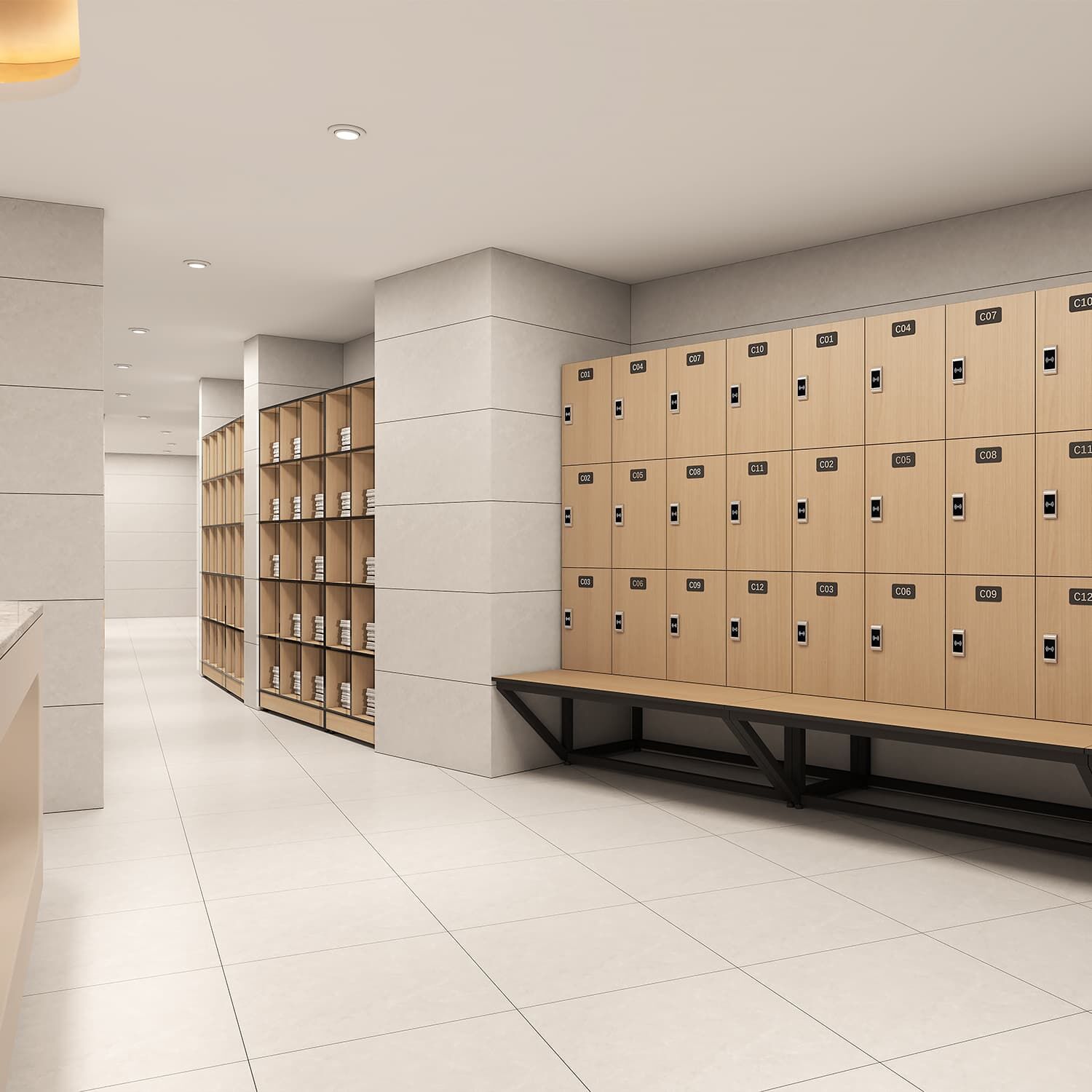 High-Durability HPL Locker for Hospitals & Gyms, Moisture-Resistant ...
