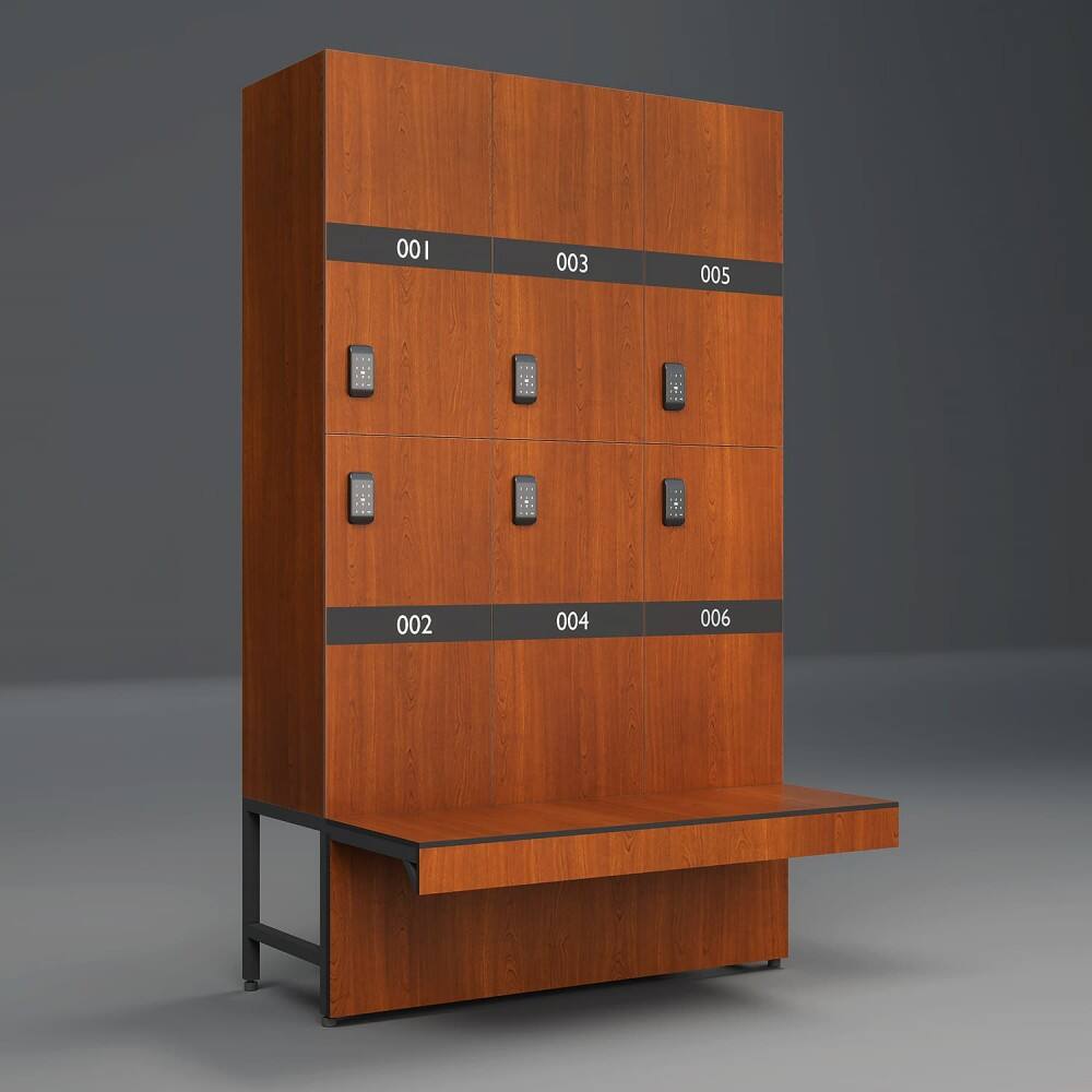 Moisture-Resistant HPL Locker for Fitness Centers & Schools, Durable ...