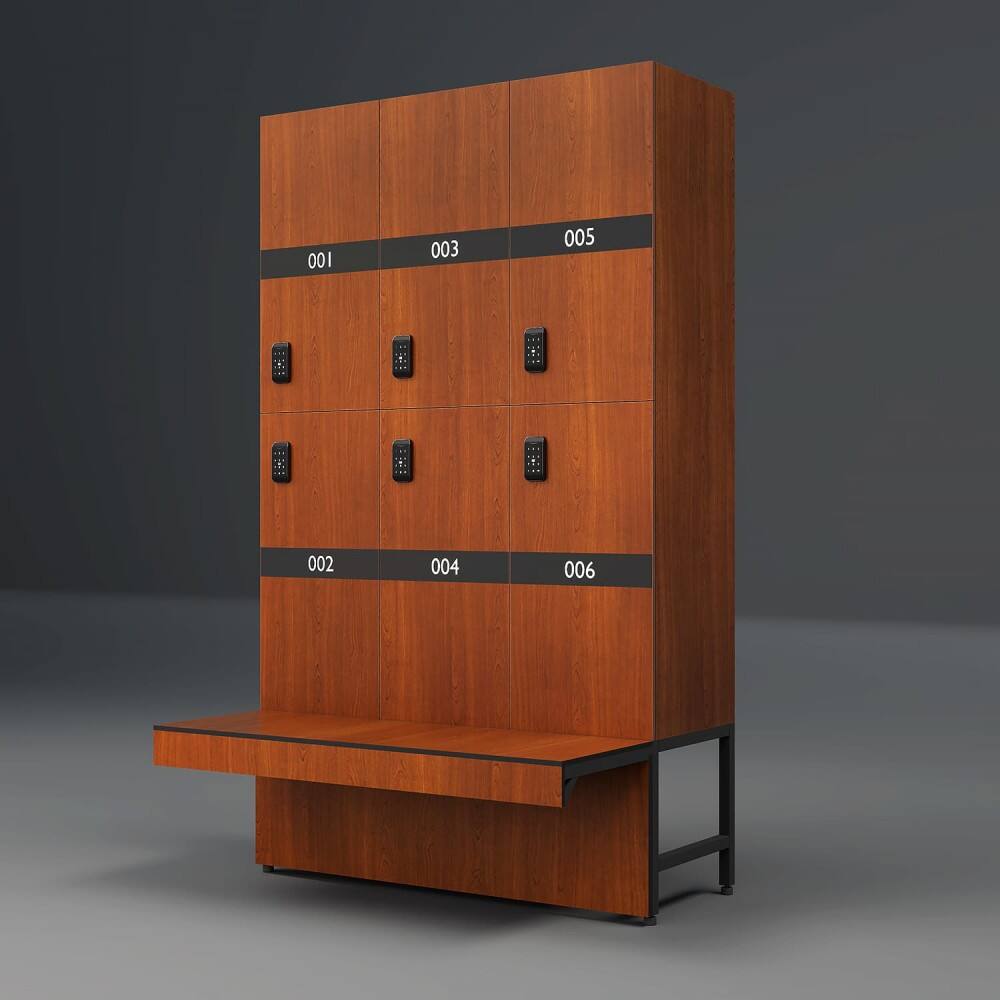 Moisture-Resistant HPL Locker for Fitness Centers & Schools, Durable Commercial Storage with Custom Options