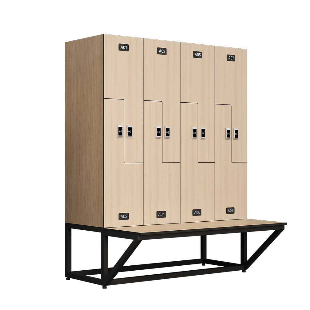 Hygienic Z-Type HPL Locker for Premium Hospitals & Medical Centers, Classified Storage Solution