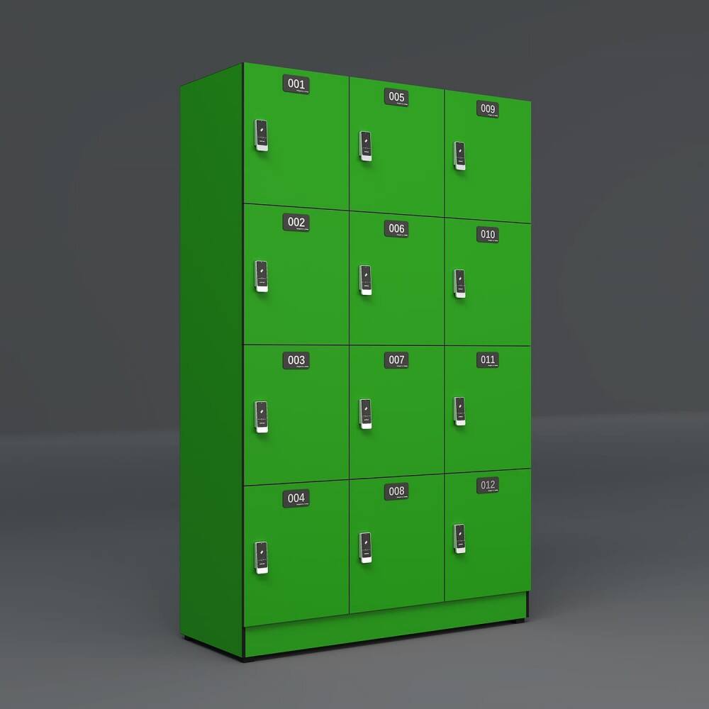 Customizable HPL Locker for Offices & Retail Stores, Stylish & Low-Maintenance Commercial Storage