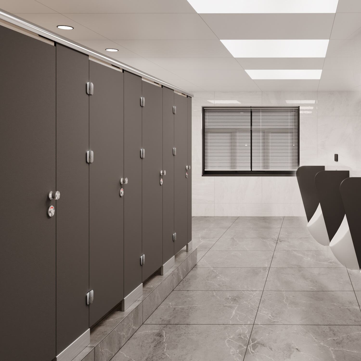 Durable HPL Cubicle for Shopping Malls & Offices, Sound-Insulated ...