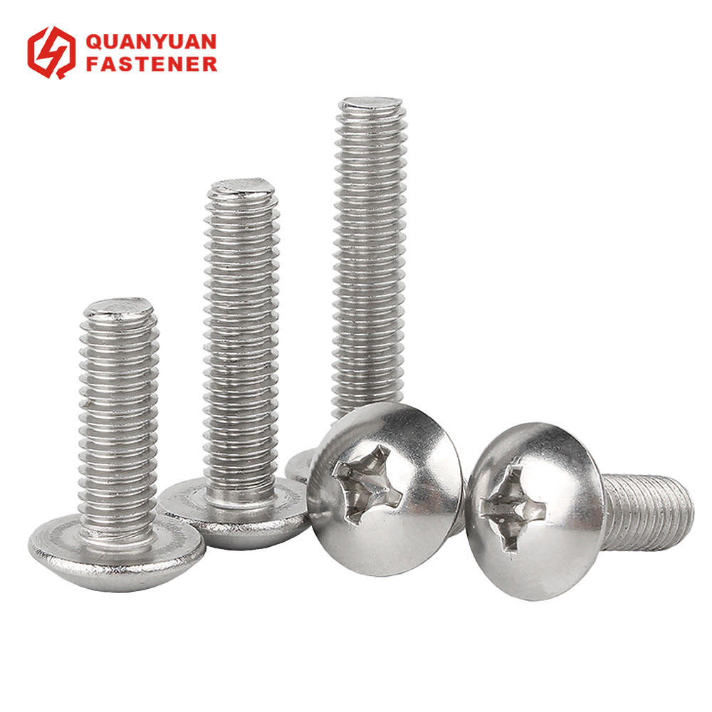 Stainless Steel Phillips Truss Head Machine Screws