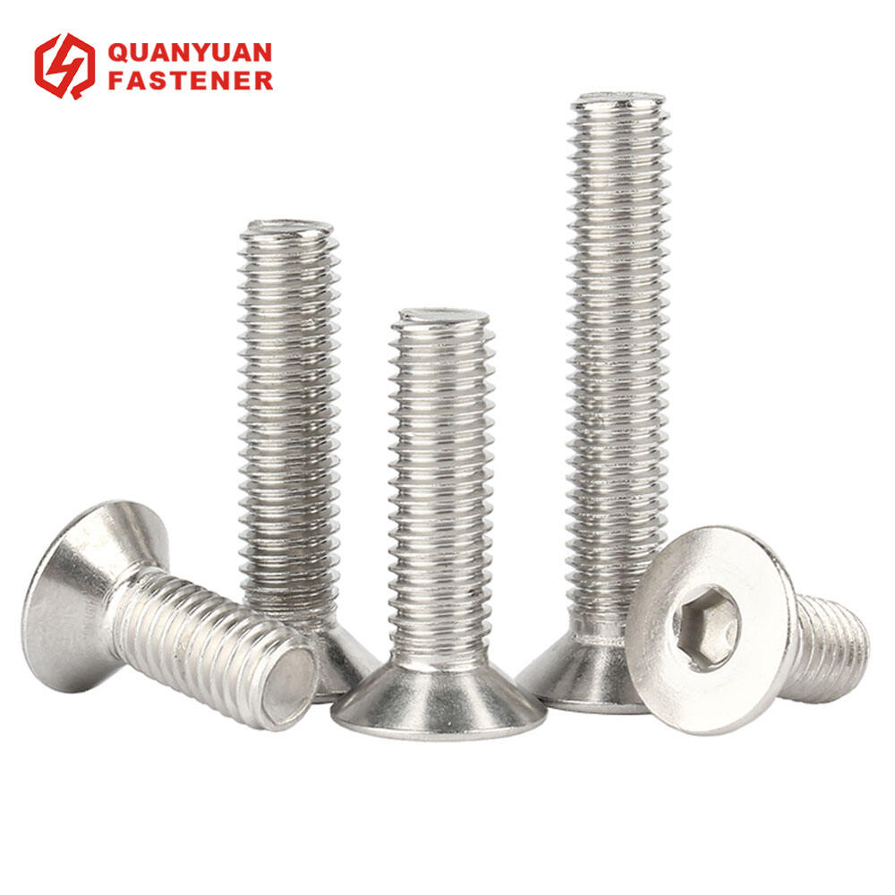 Flat Head Socket Cap Screws Countersunk Bolts