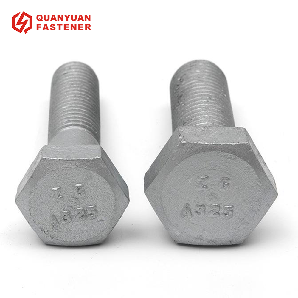 ASTM A325 Heavy Structural Bolts Hot-dip Galvanized High Strength Bolts