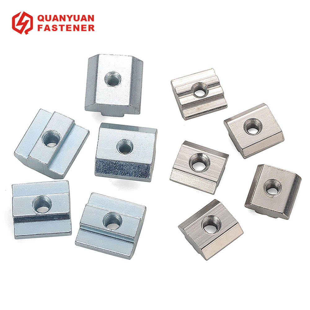 Carbon Steel Slide In T Nut Hardware T Slot Nuts