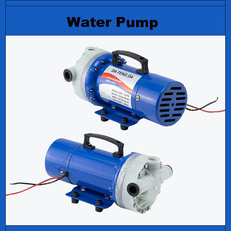 Credibility in the fabrication of electric water pumps.