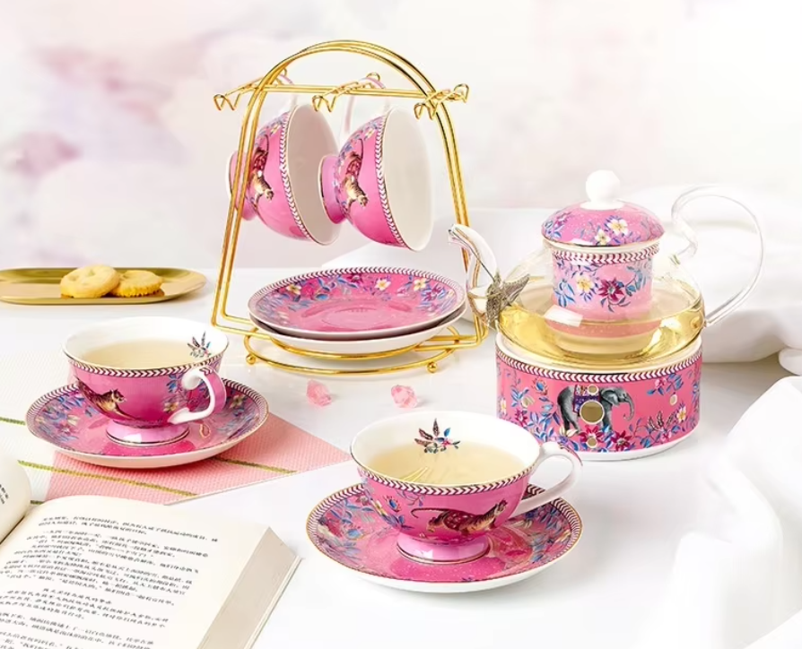 Taohui kerámia porcelán testreszabható karácsonyi hangulat vacsora készítmények tányérok és teás csészék otthon