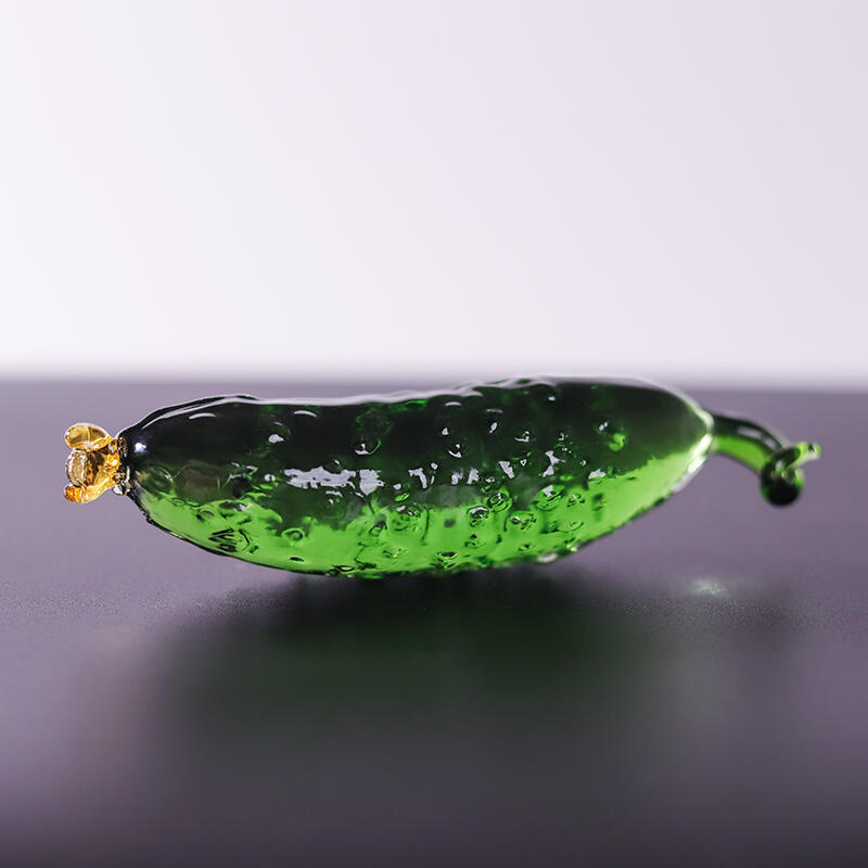 SmallBridge  new product, crystal cucumber, is lifelike and can be used as a decoration to give away to friends and prank toys