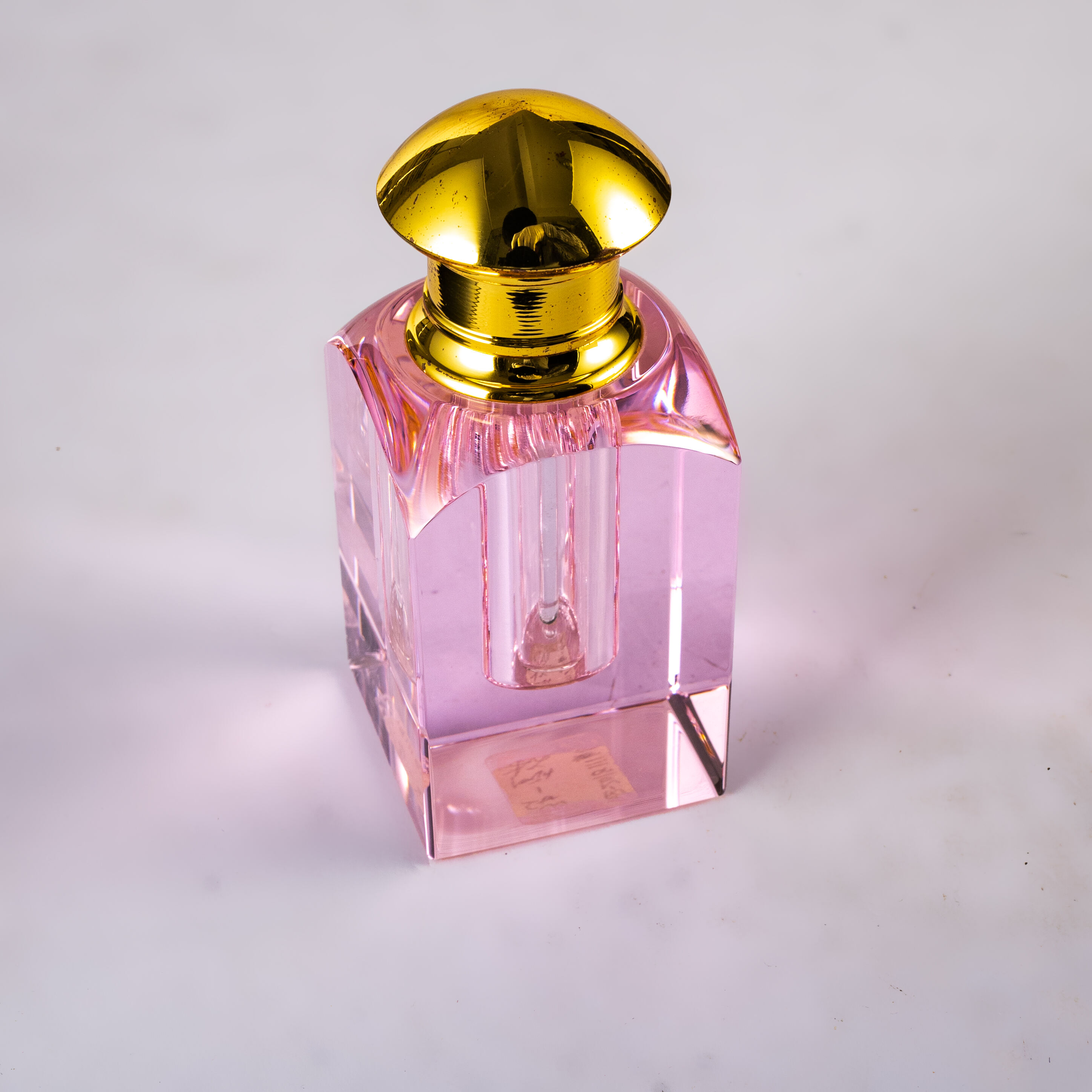 SmallBridge Frasco de Perfume de Cristal Luxuoso Atacado Modelo Rosa Frasco de Óleo Essencial Premium com Bastão de Gota d'Água Adequado para Uso Pessoal