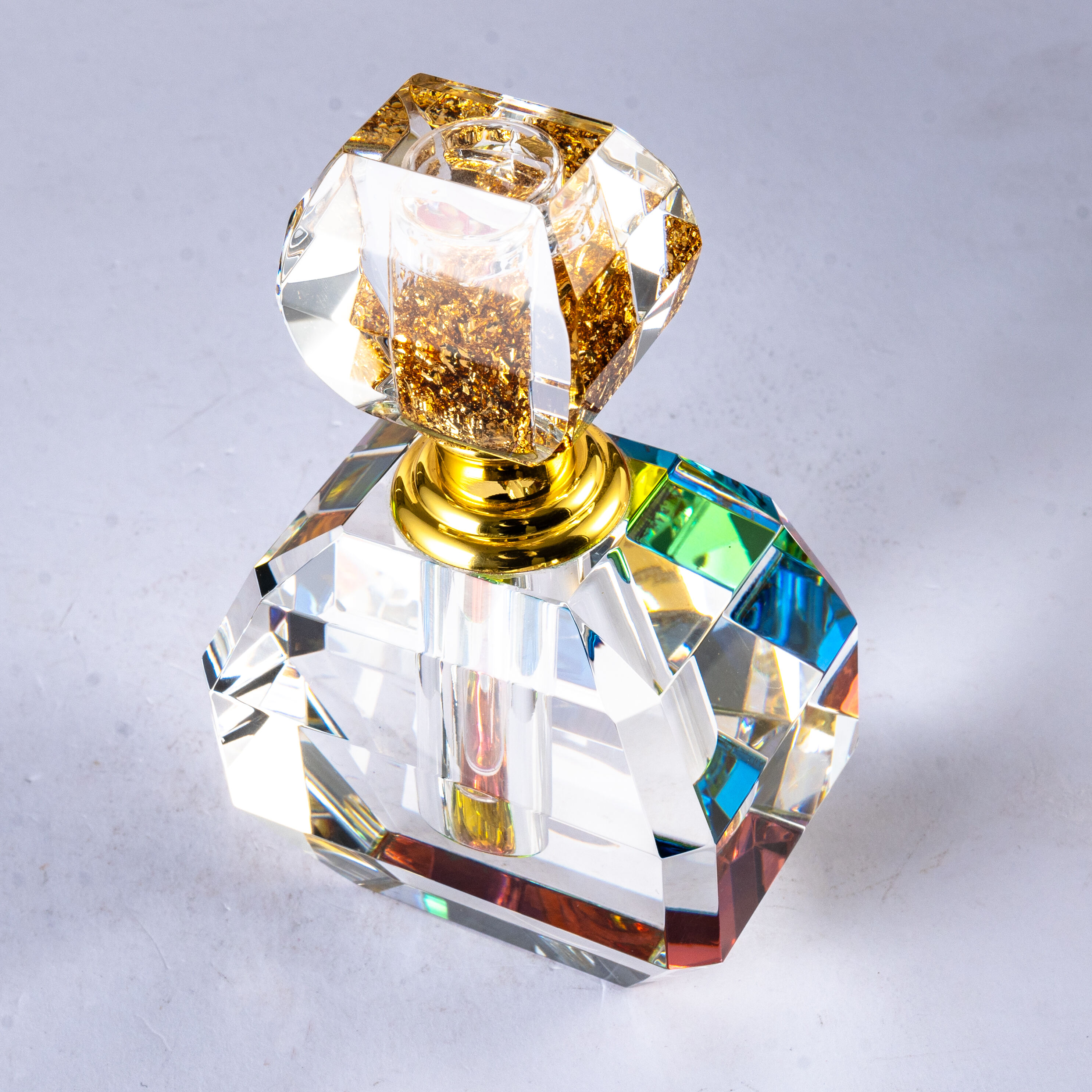 Smallbridge high-grade products wholesale perfume bottle with gold foil for gifts, bottle weight 542g