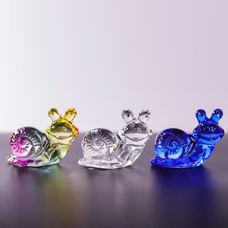 Smallbridge's New Small Animals and Ornaments Colorful Snails for Best Friends and Birthday Gifts