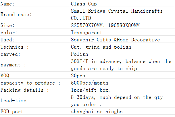 xiaoqiao crystals new product has a temperature display to prevent burns high temperature resistance affordable and easy to use crystal glass water cup-1
