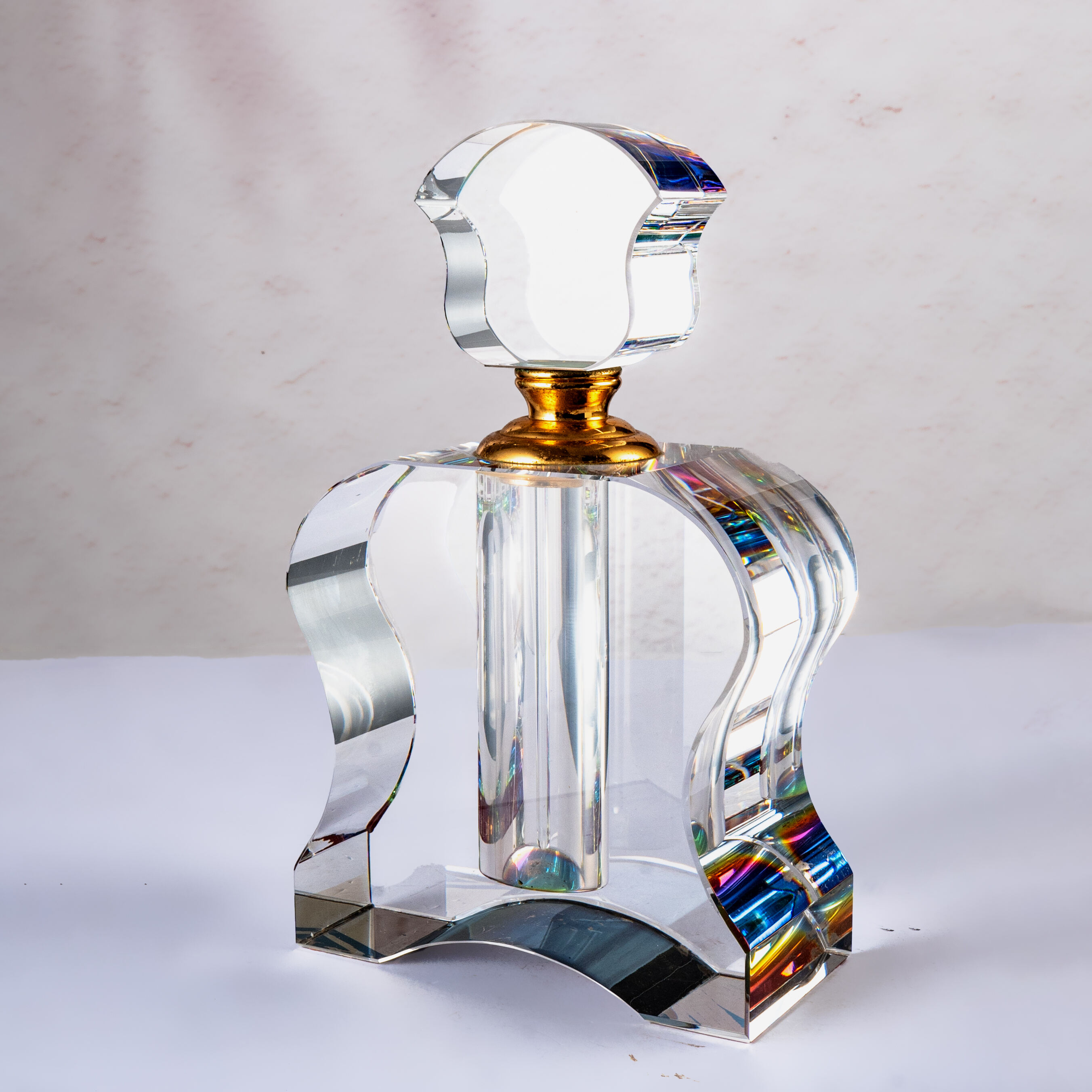 Smallbridge high-grade products wholesale perfume bottle color plated small waist design gift giving self use bottle weight 1546g