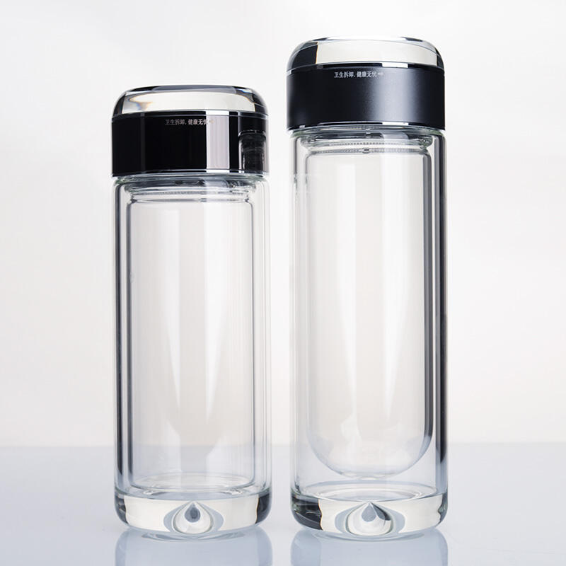 New product comes with a built-in filter that can withstand high temperatures. Glass water cups and tea cups are practical and can be given as gifts to elders
