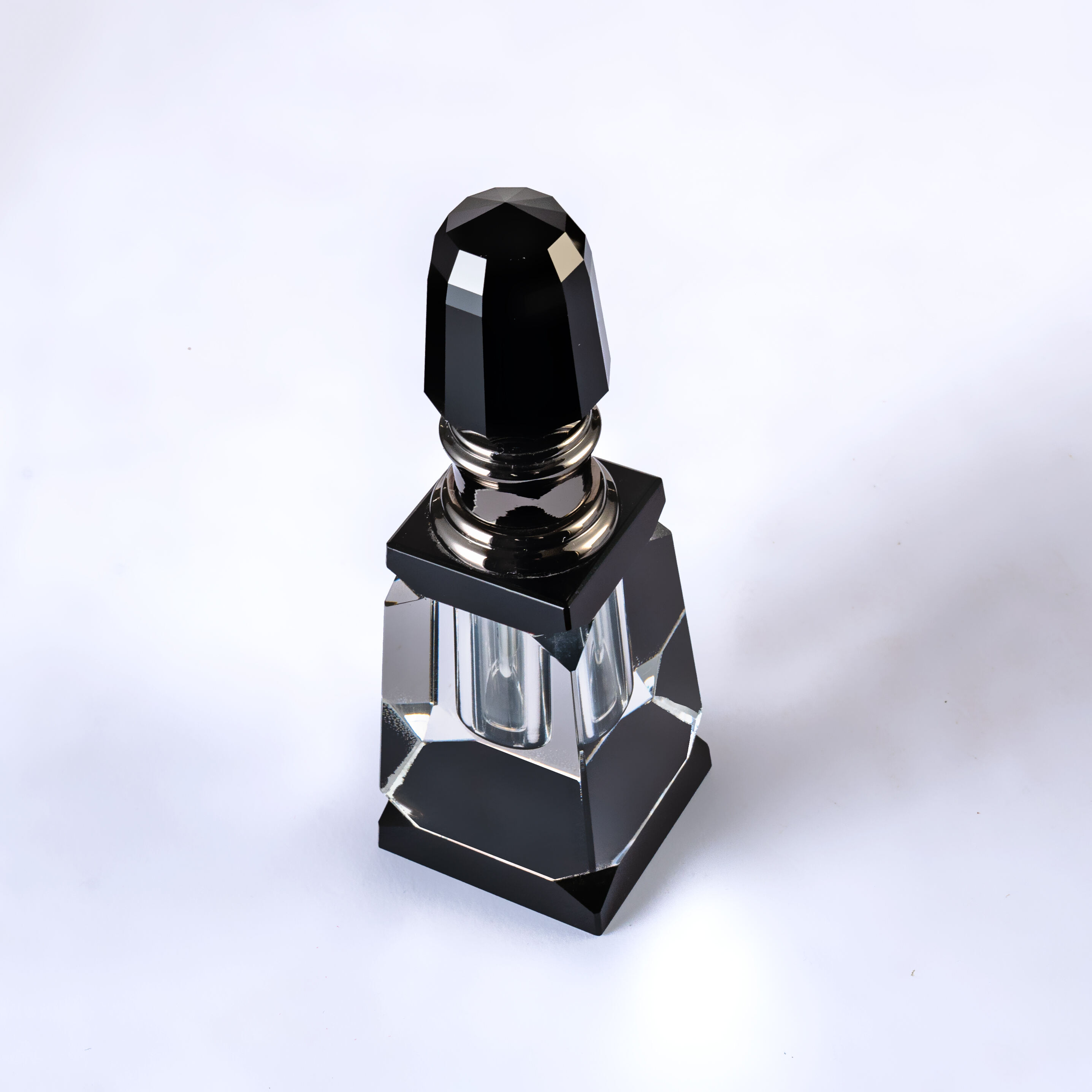 Smallbridge upscale products wholesale perfume bottle black 3ml small capacity size gift giving self use bottle weight 162g