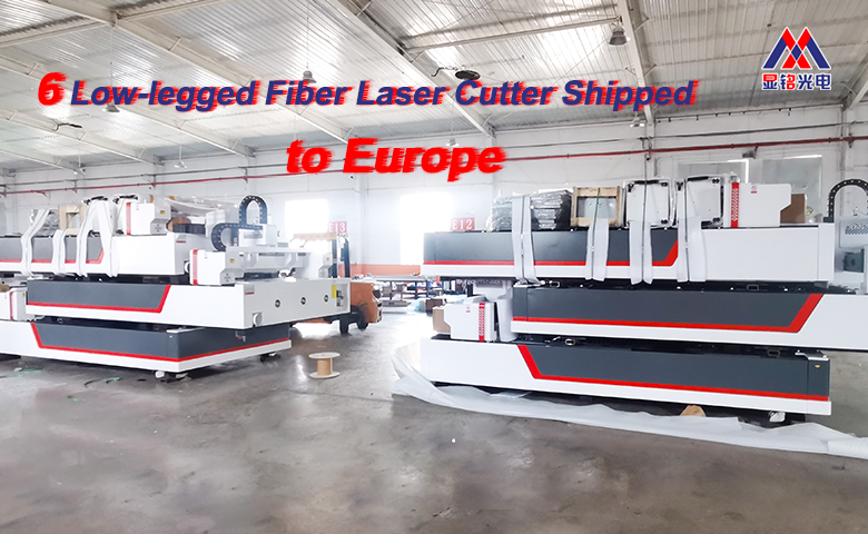 Again! 6 Low-legged Fiber Laser Cutting Machines Shipped to Europe