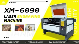 Mini Laser Cutting Engraving Machine with 900*600mm Working Area for different Nonmetal materials