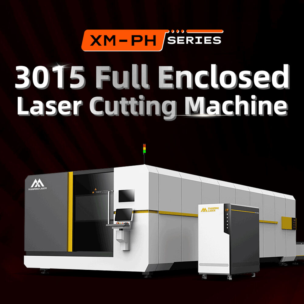 3015 Full Enclosed Laser Cutting Machine with Exchange Table