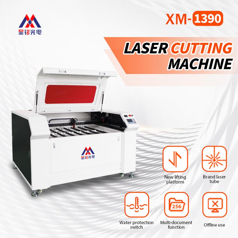 XM 1390 Desktop Acrylic Wood Mdf Laser Cutting Machine CNC co2 laser cutting machine