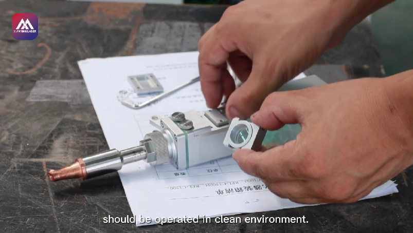 How to Replace the Cleaning Component on Xianming Laser Welding Machine | Step-by-Step Tutorial