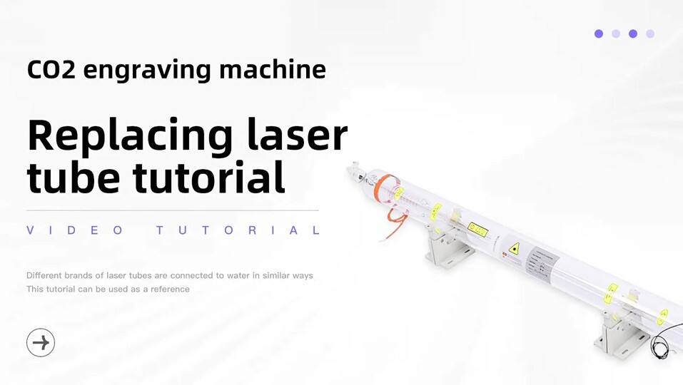 guide d'installation et de fonctionnement du tube laser 300W