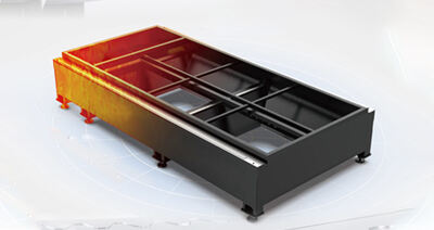 The Segmented RectangularTube Welded Bed