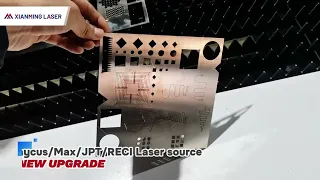 Neu entworfene 3015 mit hoher Präzision und mehrschichtiger Sicherheit für die Faserlaserschneidmaschine