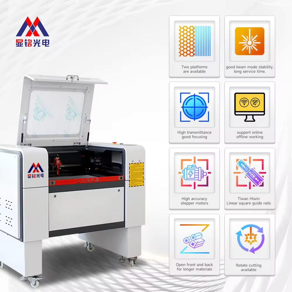 New Design 4060 Laser Engraving Cutting Machine for non-metal engraving