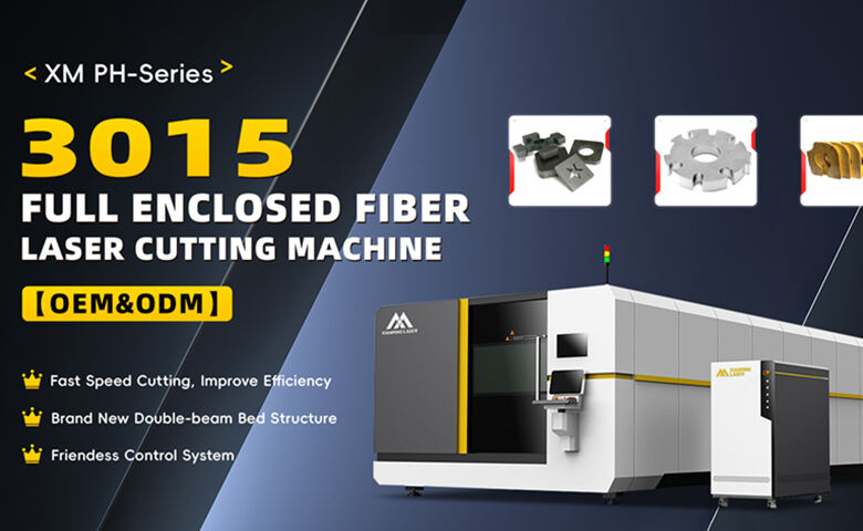 Xianming Laser Launches the 3015 Full Enclosed Fiber Laser Cutting Machine