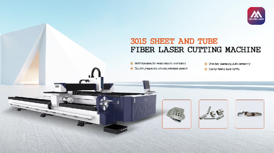 3015 Plate and Tube Integrated Fiber Laser Cutting Machine – One Machine, Dual Function
