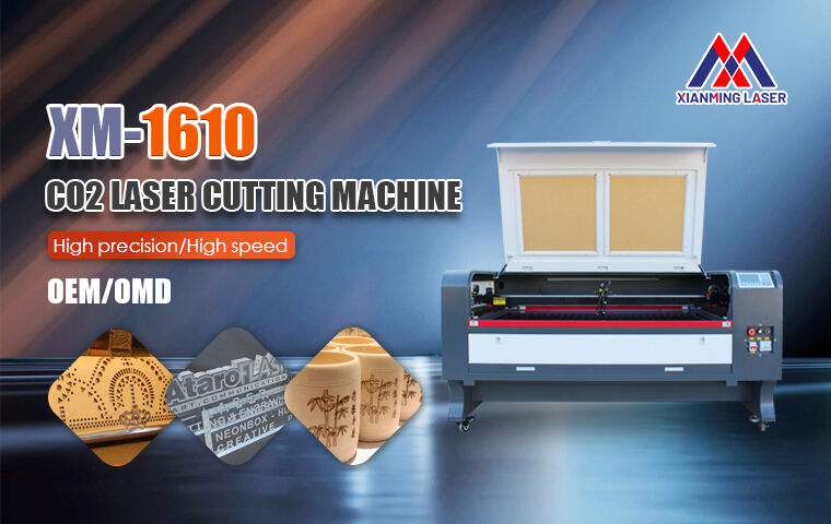 Machine de gravure laser CO₂ 1610 | Solution haute vitesse et haute précision pour le traitement de matériaux non métalliques