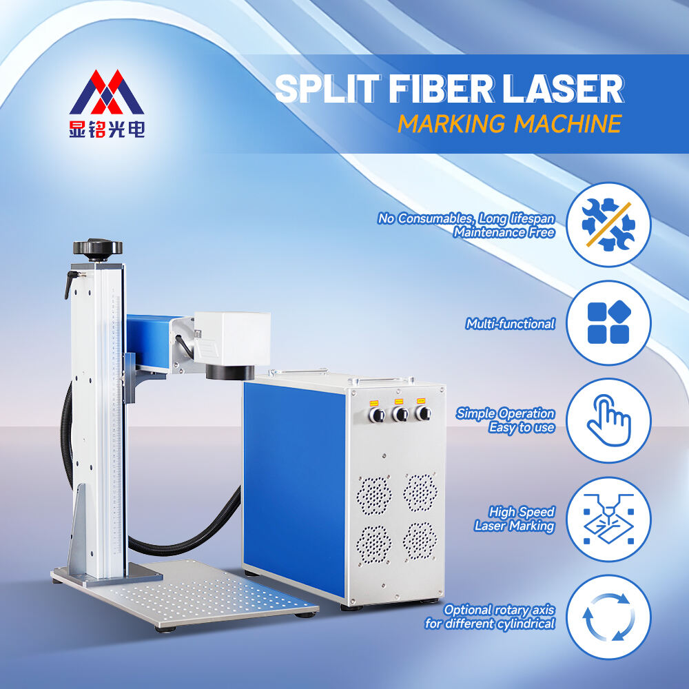 Long Lifespan Maintenance Free for Fiber Laser Marking Machine with High Speed