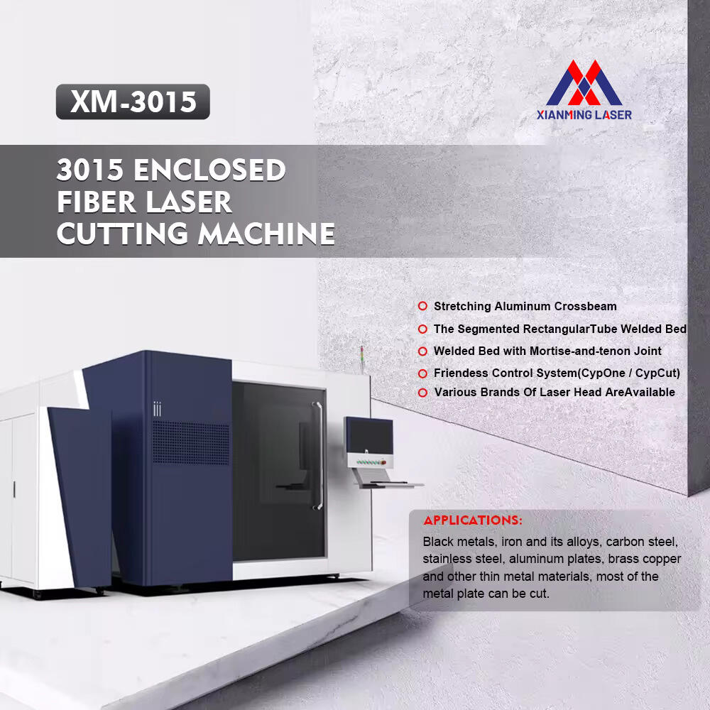 XM-DST Metal Sheet Laser Cutter with Exchange Table