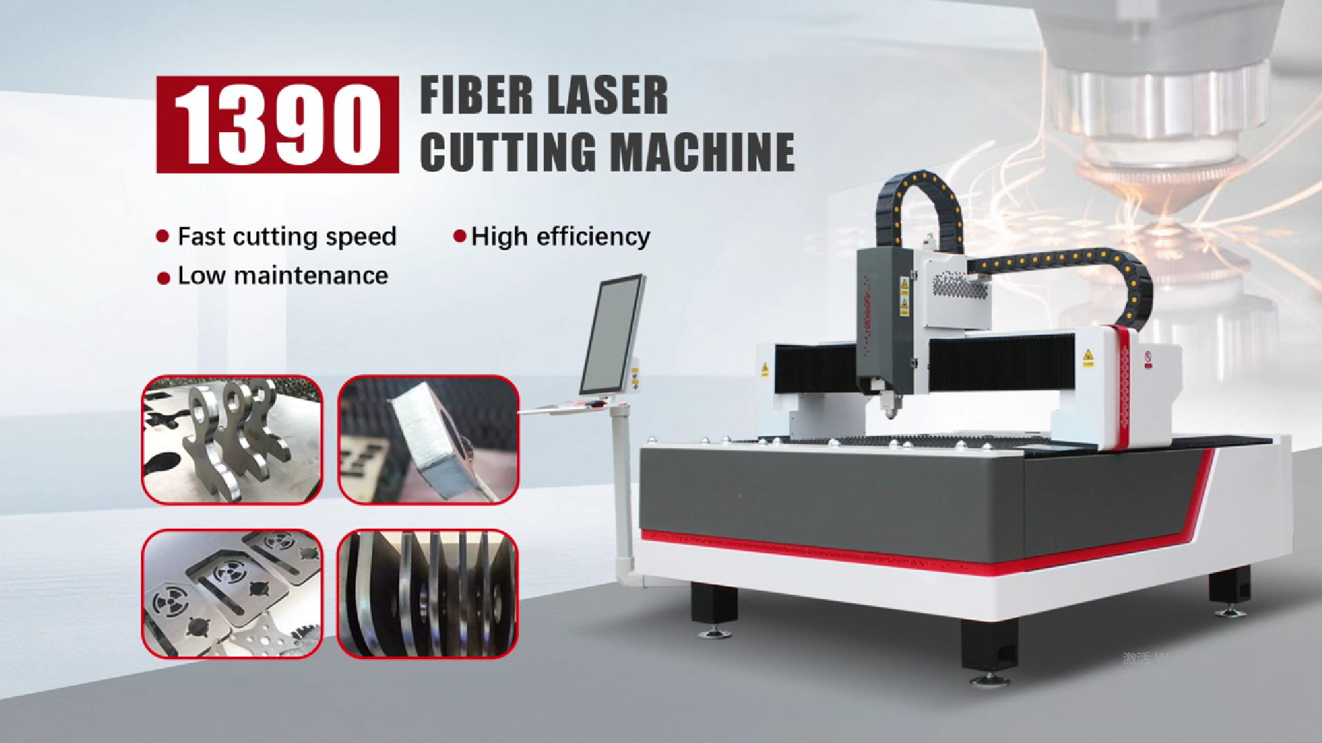 Xianming Laser 1390 Fiber Laser Cutting Machine