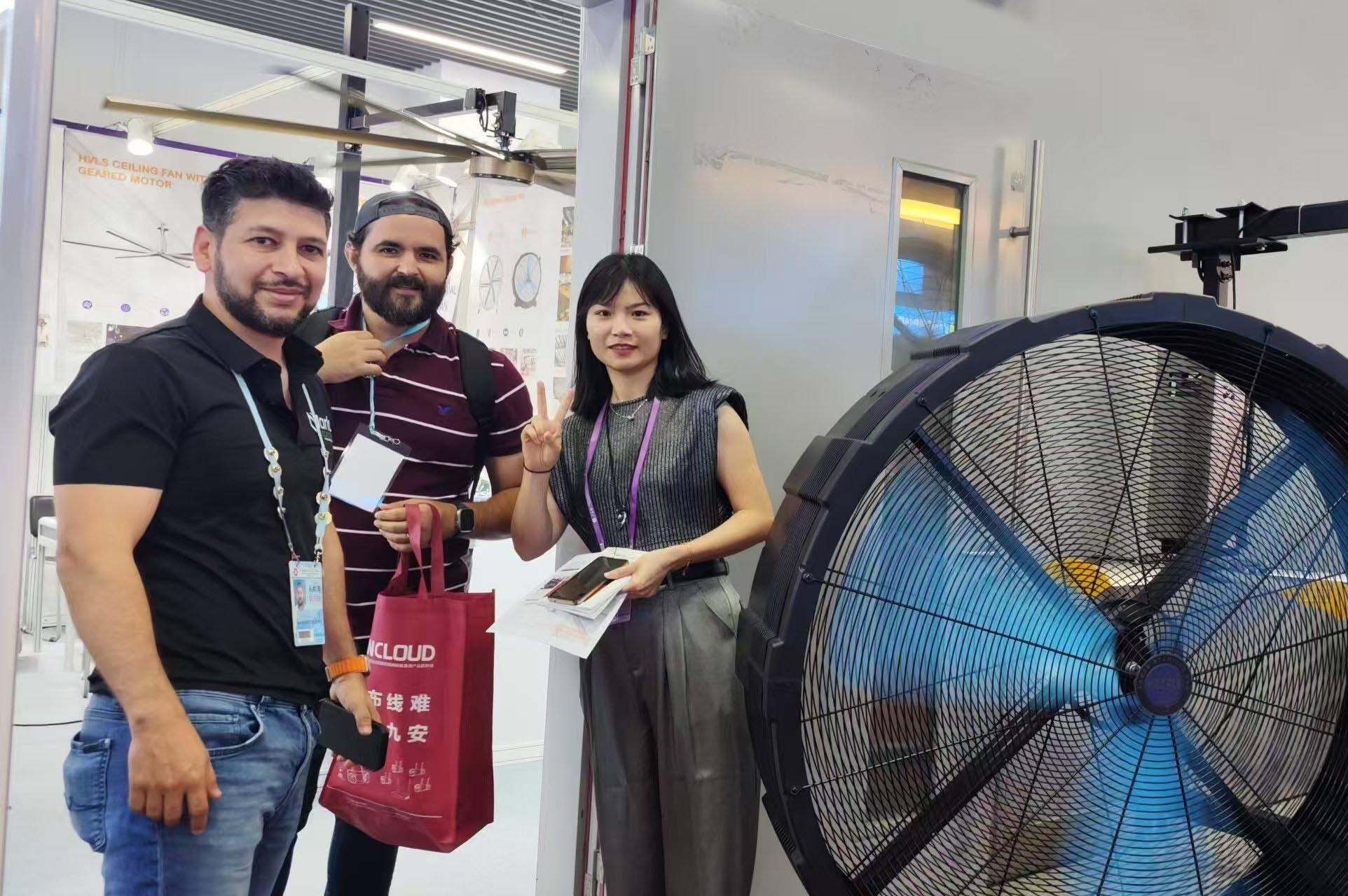 Denuo Industrial Fan attracted much attention at the 136 Canton Fair