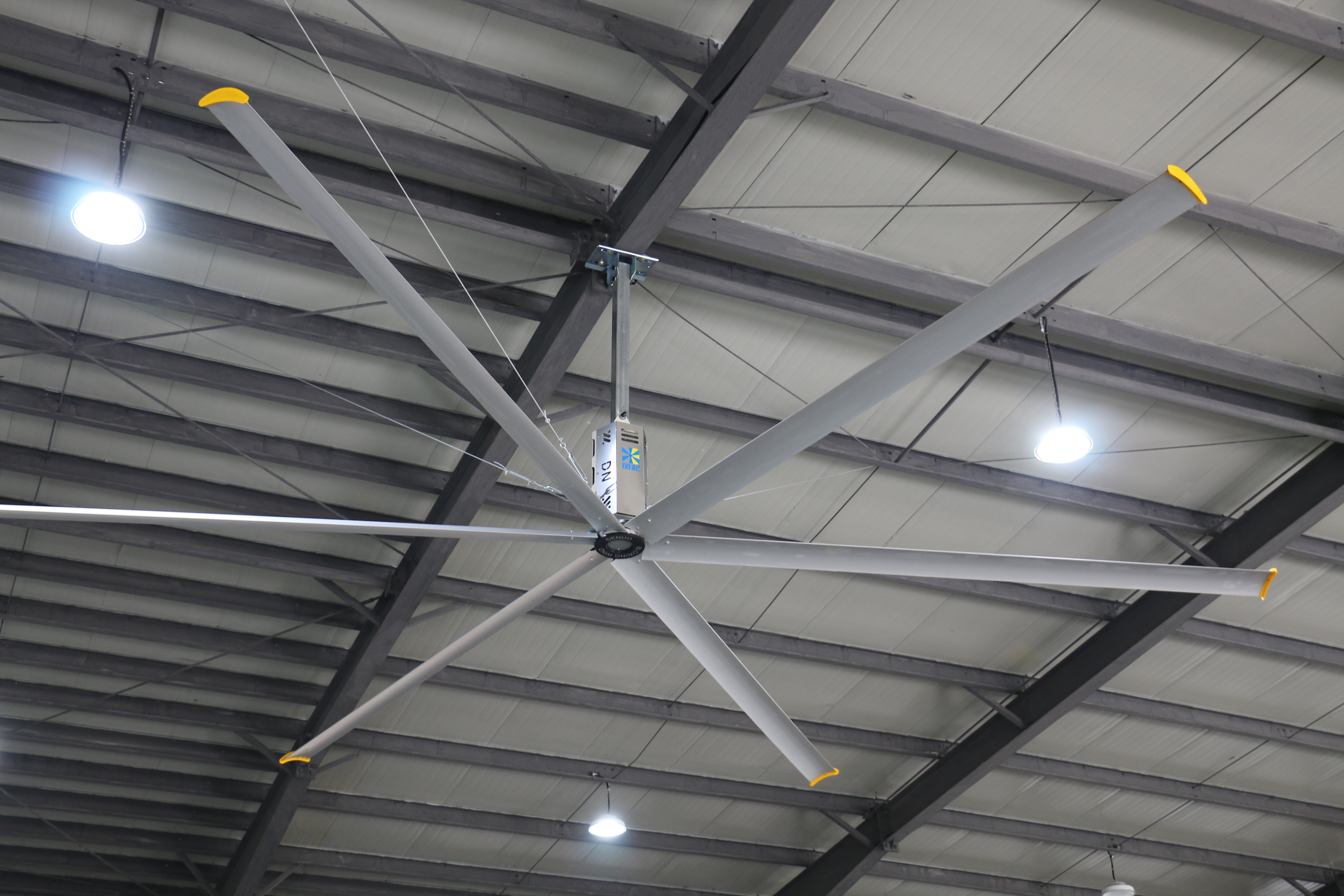 Denuo Industrial Ceiling Fan is Highly Popular at the Canton Fair