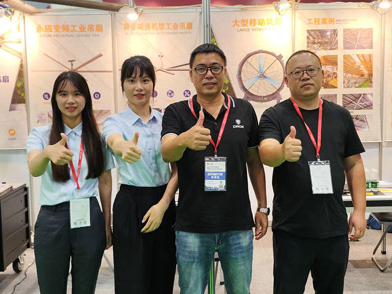 DROK Industrial fans shone brightly at the Guangzhou Asia-Pacific Refrigeration Exhibition!