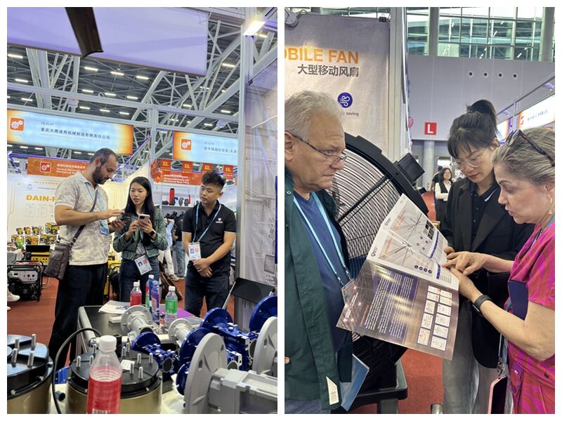 Denuo Industrial Ceiling Fan is Highly Popular at the Canton Fair