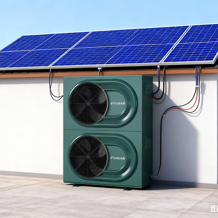 Full Inverter Photovoltaic Air to Water monoblock for home heating cooling dhw