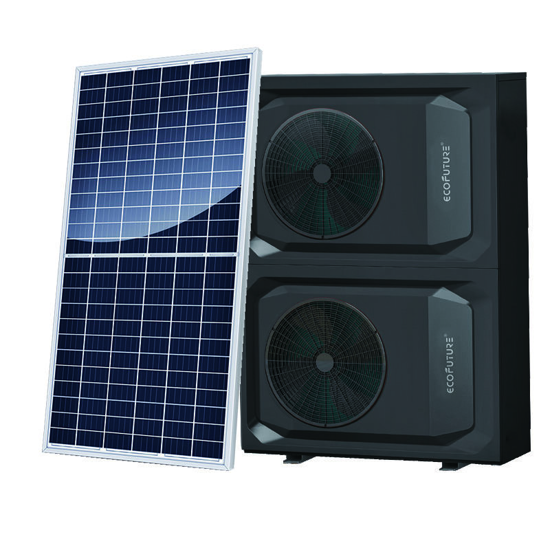 R32 heating cooling DHW solar heat pump air source