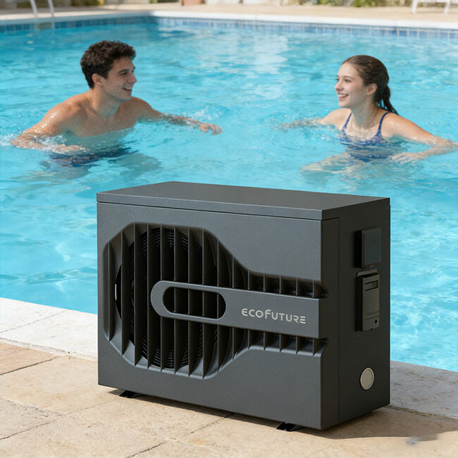 Neue Energie 454B Wechselrichter-Wärmepumpe Luft-zu-Wasser mit WLAN