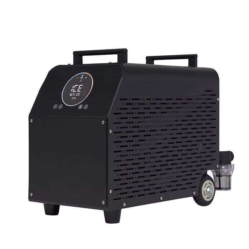 OEM-fabrikk 1HP 1.5HP 2HP Kjølig Plunsje Isbadeterapi kjøleranlegg med vannkjøling og WIFI Ozonsterilisering