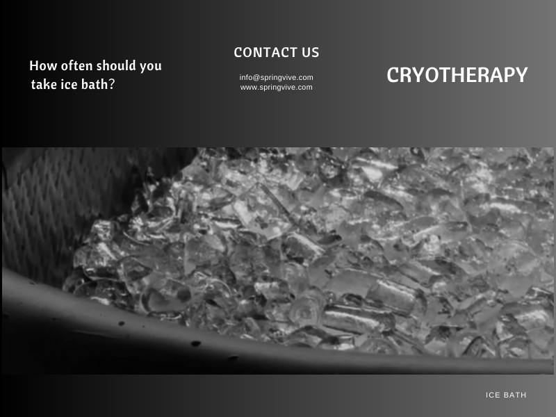 ควรอาบน้ำแข็งบ่อยเพียงใด