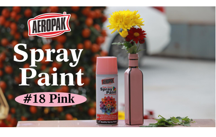 APK-9101 SPRAY PAINT-PINK