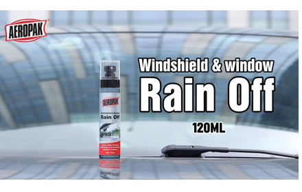 AEROPAK Windshield & Window Rain Off