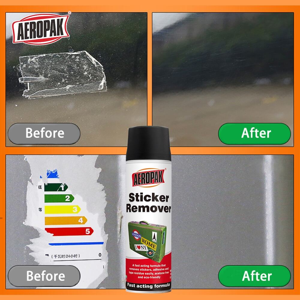 AEROPAK 500ml Sticker Remover for Car Glass & Surfaces