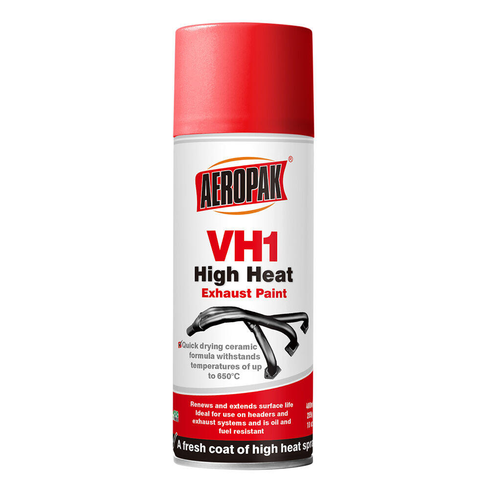 AEROPAK VH1 High Heat Exhaust Paint 400ml Factory Direct Multiple Colors Types Spray Paint