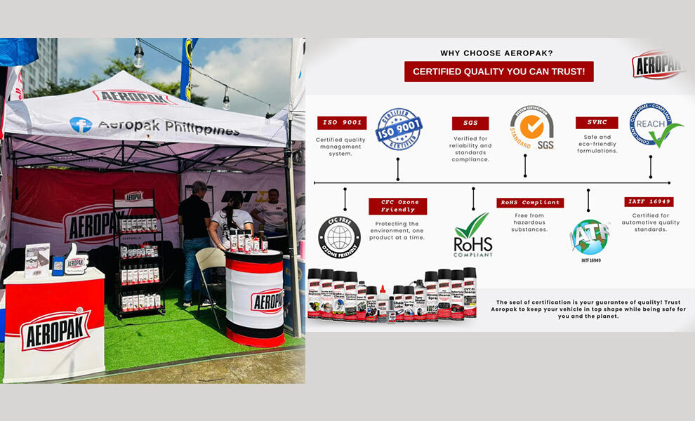 Aeropak: Exhibition Presence and Trusted Certifications